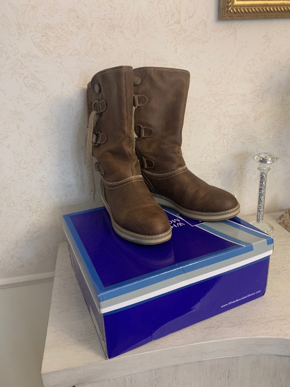 White Mountain Tivia Brown Winter Boot